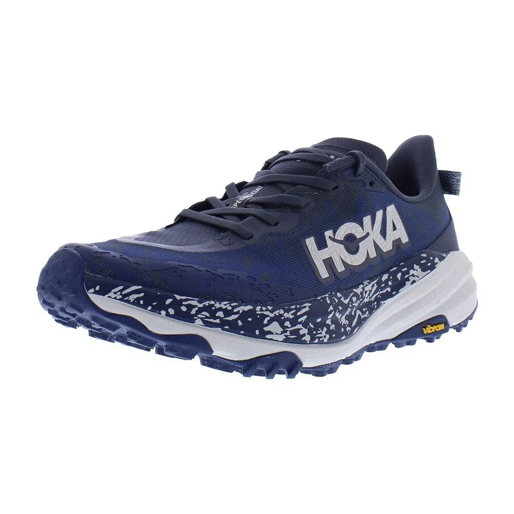 Hoka Men's Speedgoat 6 Charcoal Grey/Midnight Blue 1147791-CDN